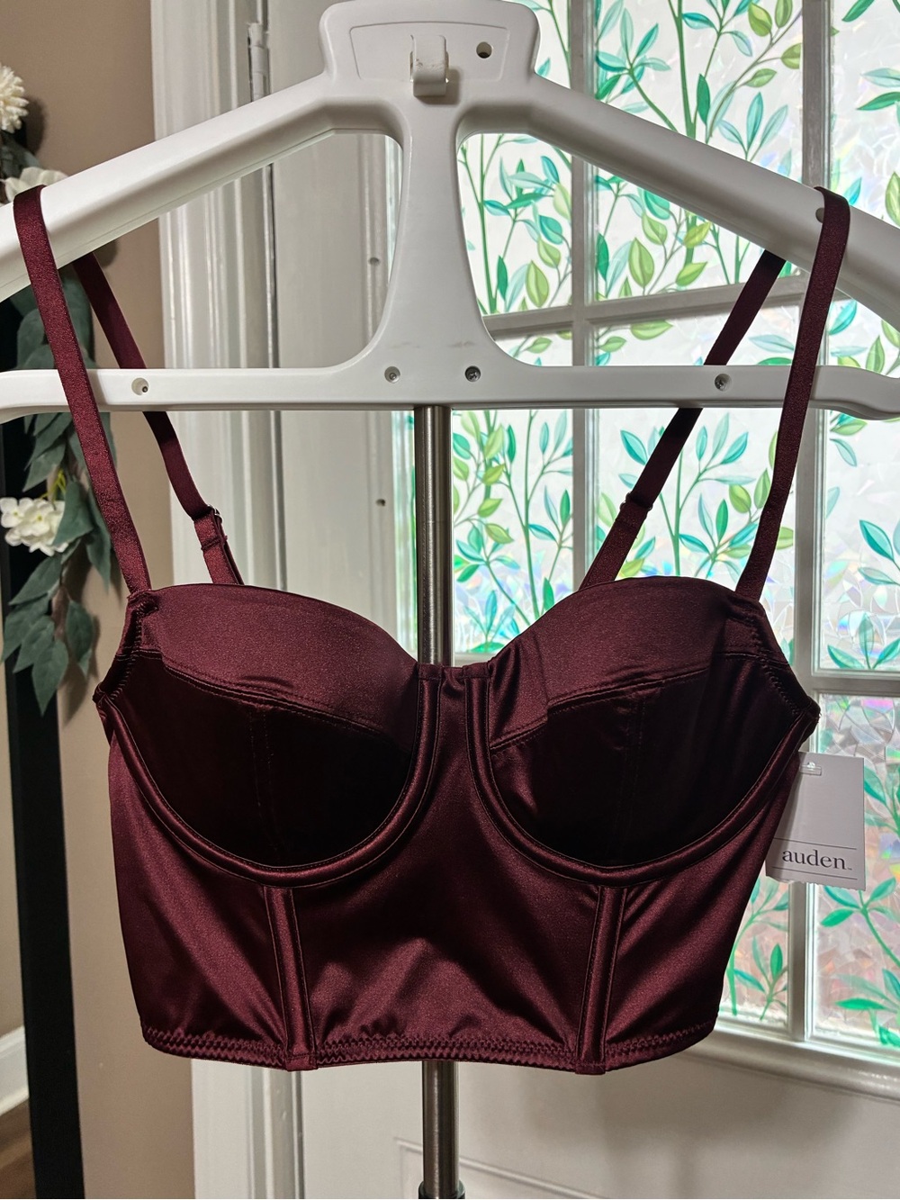 Berry Red New Women’s Bra/corset Size Small, Auden New